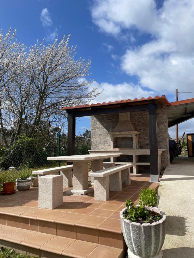 Chalet Casa Con Piscina En Arbo Vigo Exterior photo